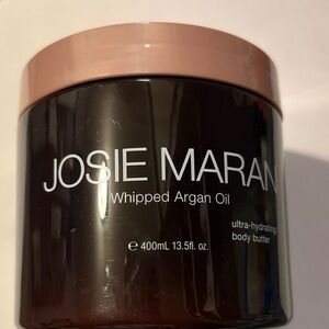 Josie Maran Whipped Argan Oil Body Butter in Black and Pink